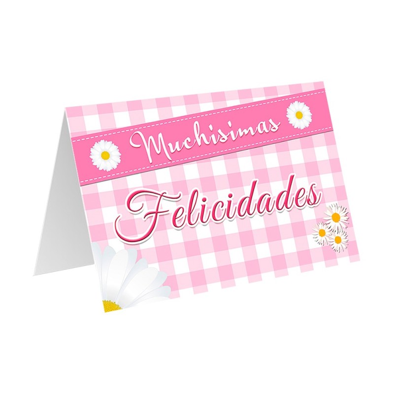 Tarjetita Felicidades · F-02