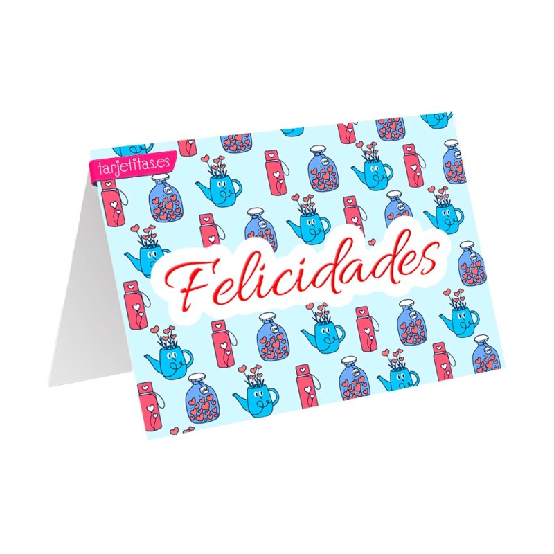 Tarjetita Felicidades · F-05