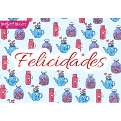 Tarjetita Felicidades · F-05