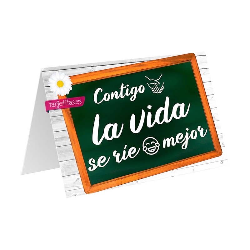 Tarjetita Pizarra · P-03