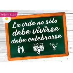 Tarjetita Pizarra · P-05
